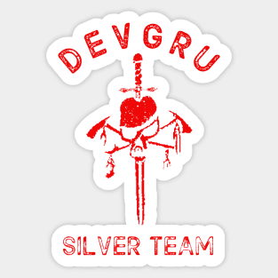 SF SILVER TEAM DEVGRU Sticker